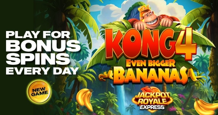 Betpark'ta Kong Even Bigger Bananas slot oyunu görseli