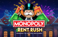 Betpark'ta bulunan Red Tiger'ın Monopoly Rent Rush slot oyunu ekran görüntüsü